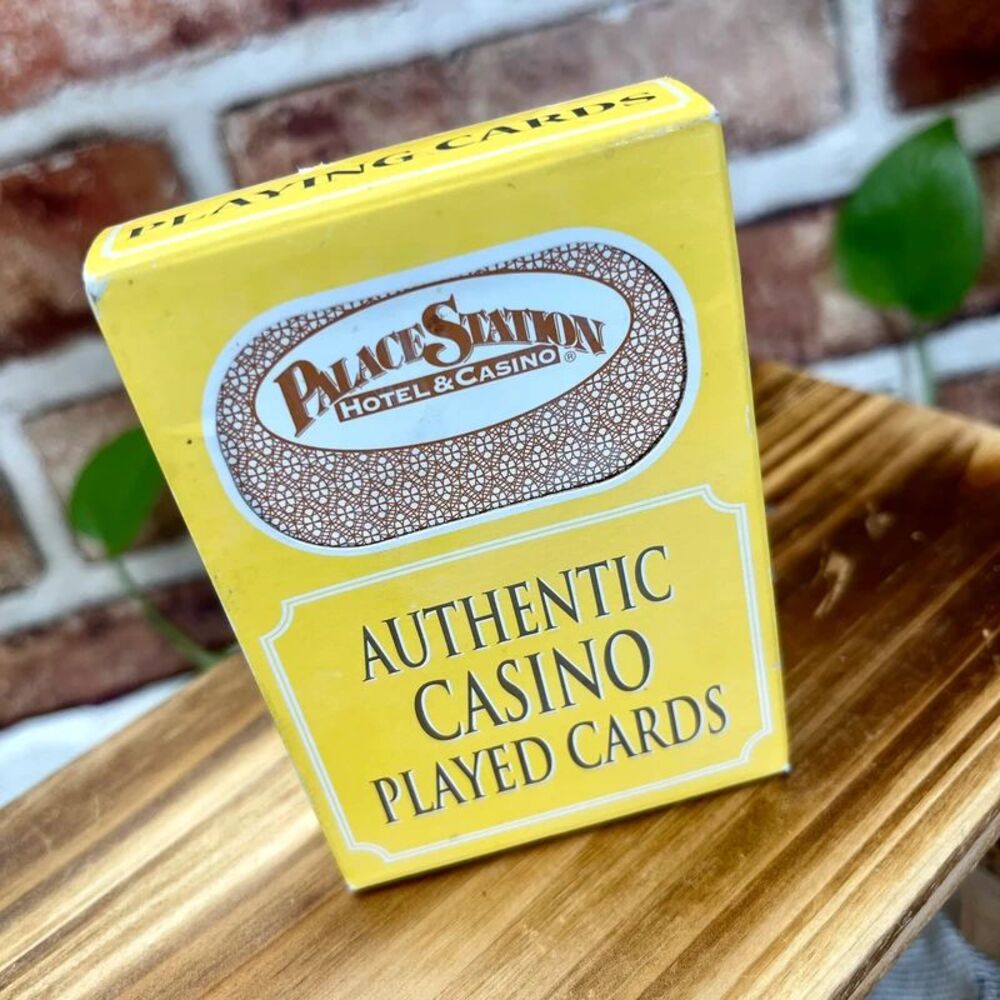 Palace Station Authentic Casino Played Cards Las Vegas Sealed Pack